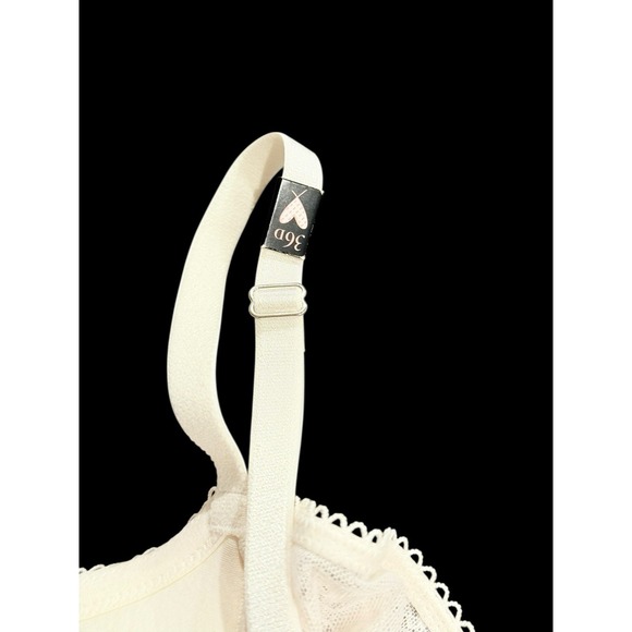 Victorias Secret NWT 36d Dream Angels Push Up Bra No Padding Underwire Ivory - Picture 4 of 8